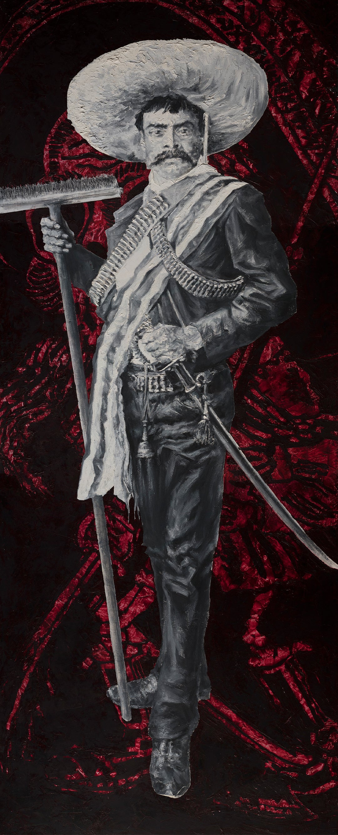Zapata y La Santa Muerte